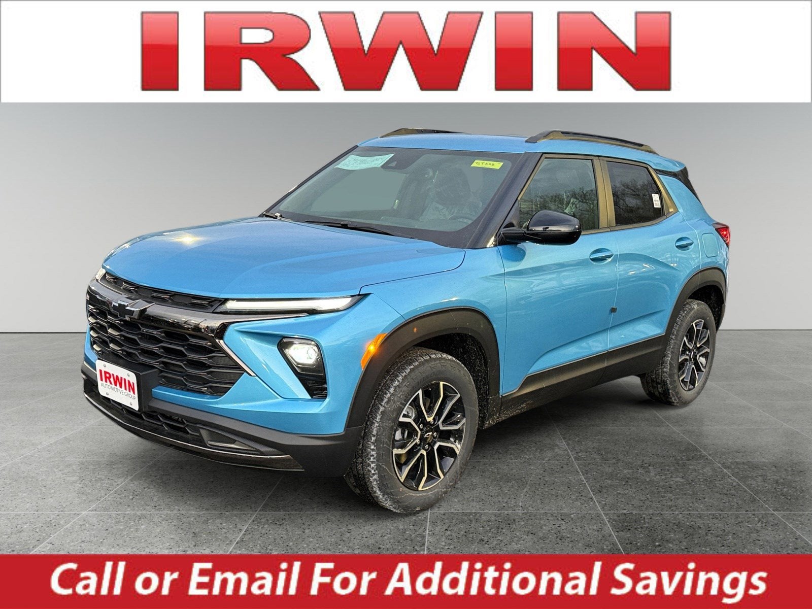 2026 Chevrolet Trailblazer ACTIV in Marina Blue Metallic — front three-quarter view