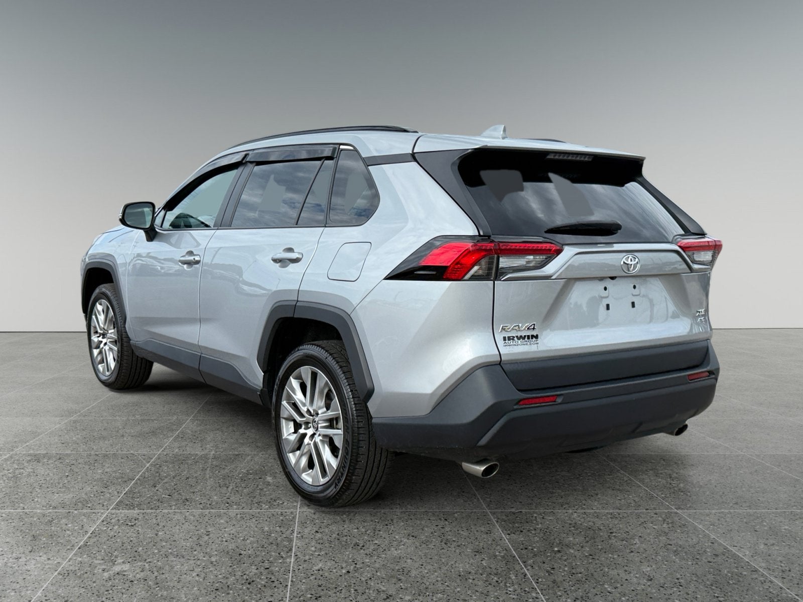 2024 Toyota RAV4 — rear three-quarter view