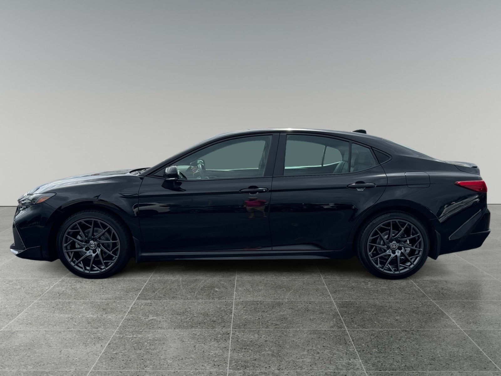 2025 Toyota Camry — rear three-quarter view